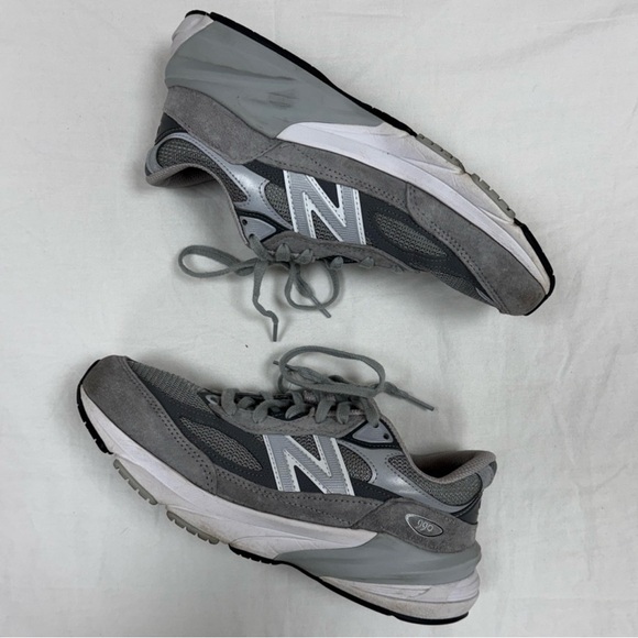 New Balance 990v6 Made in USA Men’s 7.5 Women’s 9 W990GL6 Grey Castlerock Shoes - Picture 14 of 14